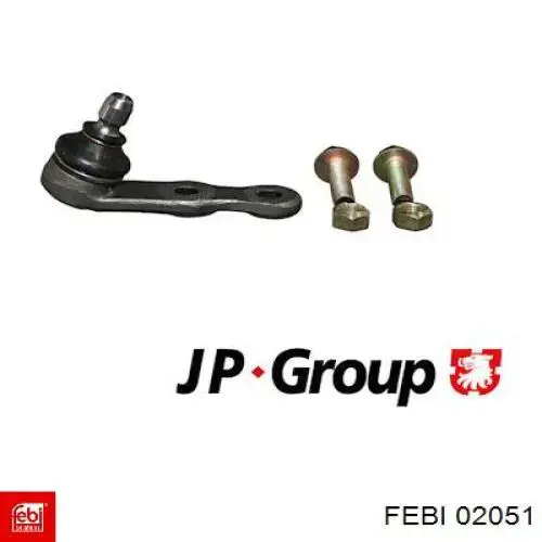 Кульова опора, нижня Febi 02051 ціна, від 7.76 USD