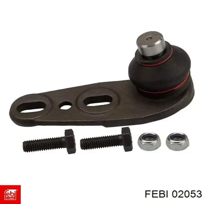 Кульова опора, нижня, права Febi 02053 ціна, від 10.22 USD