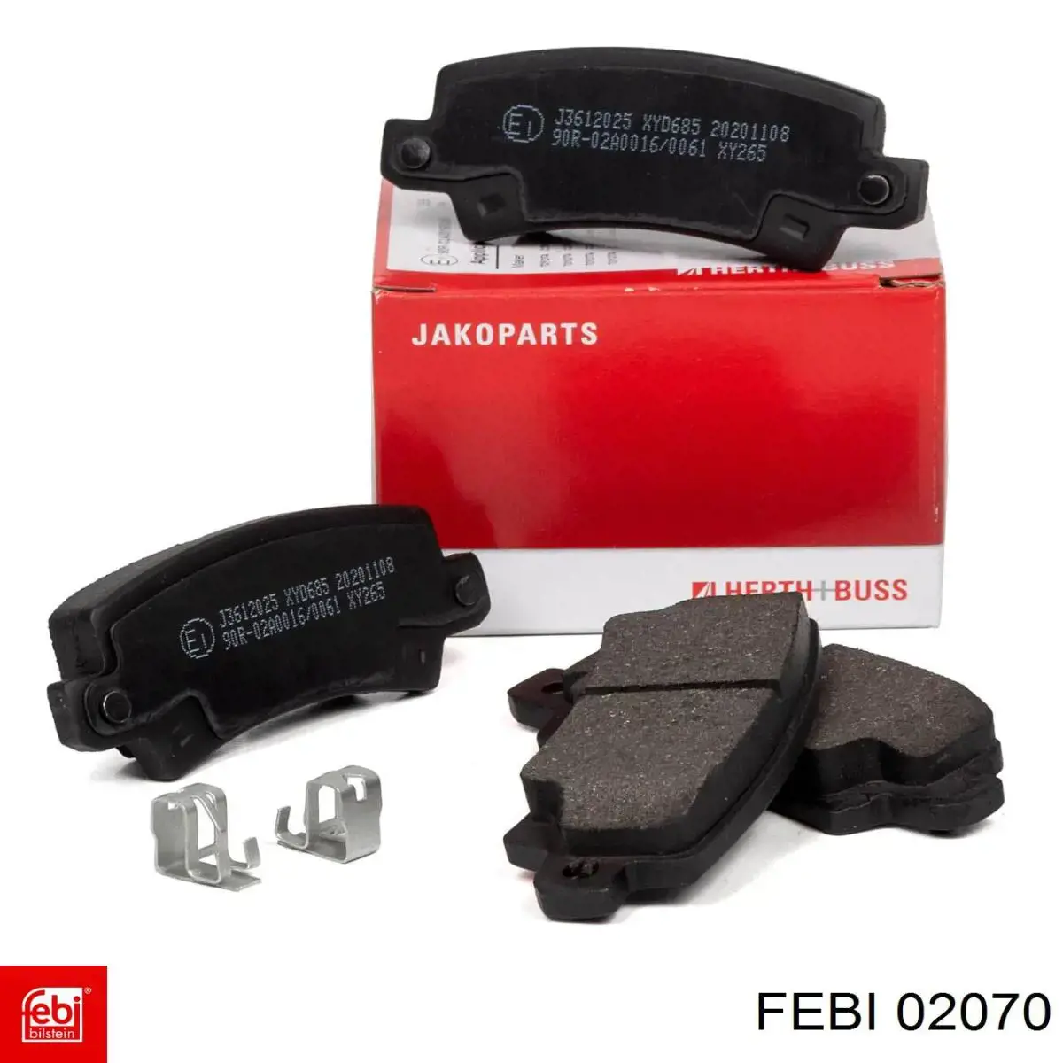 С/блок нижнього важеля Febi 02070