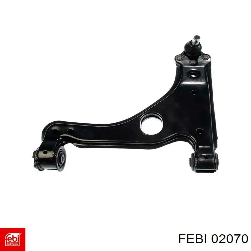 02070 Febi Сайлентблок переднього нижнього важеля