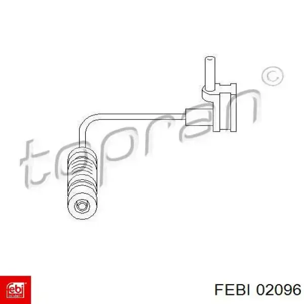 Сальник задньої маточини 02096 Febi