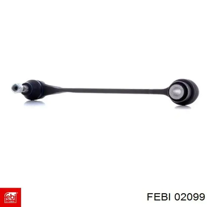 Купити 02099 Febi Важіль/тяга задньої підвіски подовжній нижній, лівий/правий