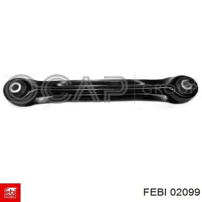 Важіль/тяга задньої підвіски подовжній нижній, лівий/правий Febi 02099 ціна, від 16.01 USD