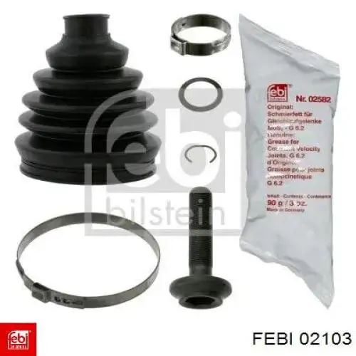 Ремонтний комплект гальма стоянки Febi 02103 ціна, від 0.44 USD