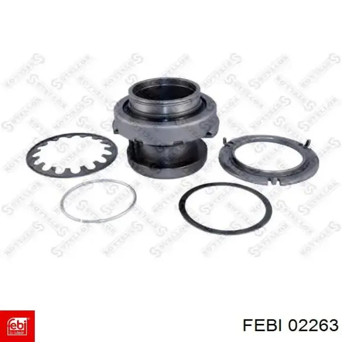 Сайлентблок переднього важеля 02263 Febi