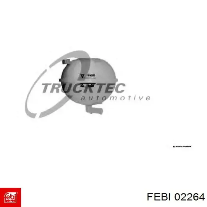 Купити 02264 Febi Водяний бачок системи охолодження