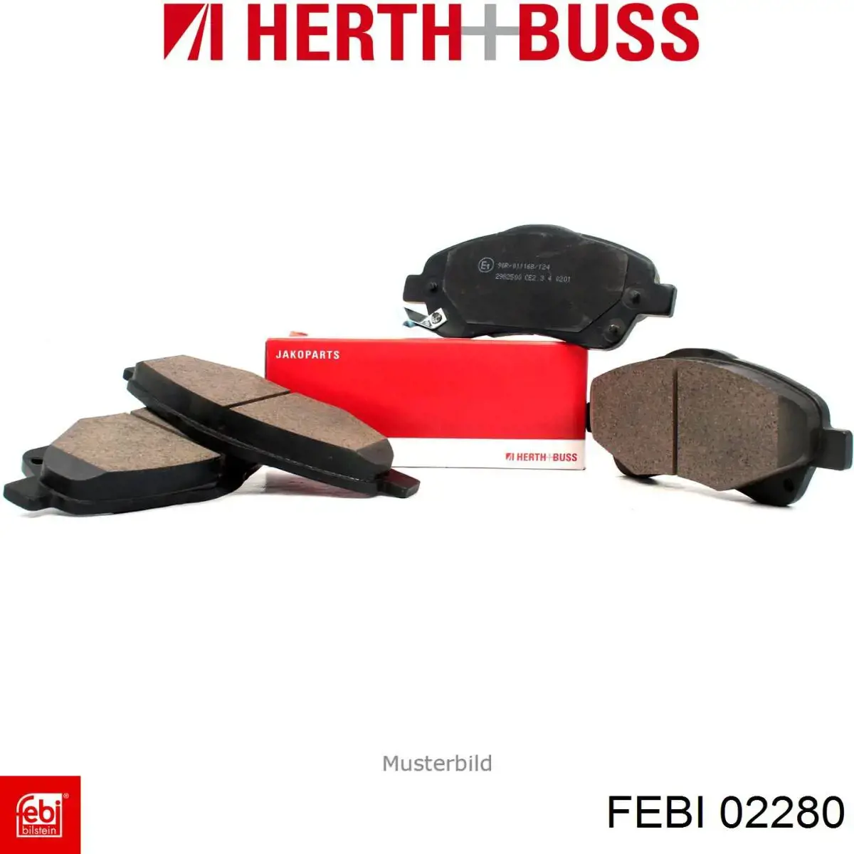 Накінечник поперечної рульової тяги 02280 Febi