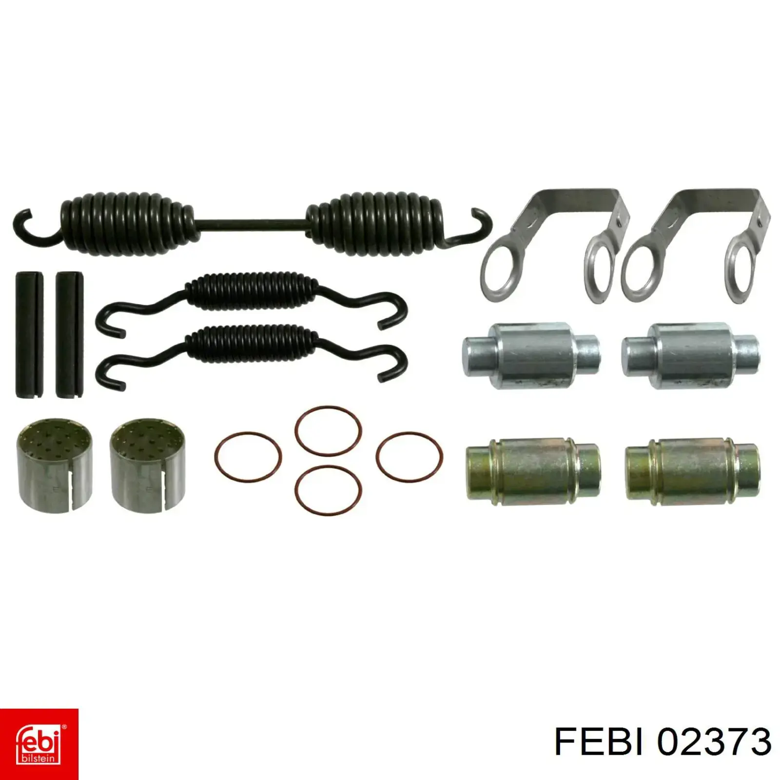 02373 Febi Ремкомплект торм. колодок