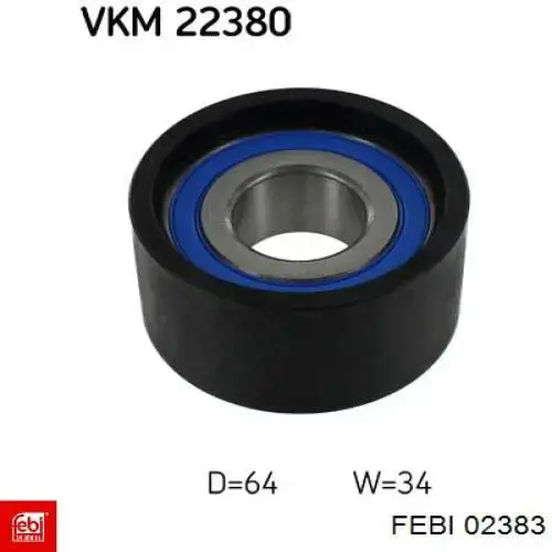 Накінечник рульової тяги, внутрішній Febi 02383 ціна, від 9.60 USD