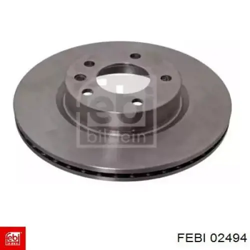 Гальмівні диски передні 02494 Febi