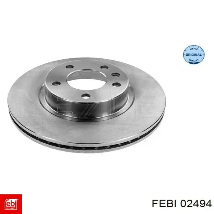 Диск переднього гальма Febi 02494 ціна, від 41.74 USD
