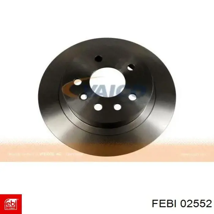 Диск гальмівний задній Febi 02552