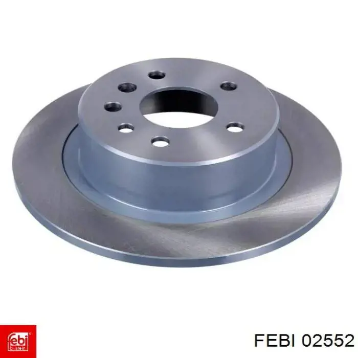 Купити 02552 Febi Диск заднього гальма
