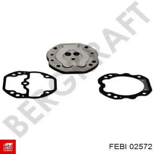 Купити 02572 Febi Кришка головки пневмокомпресора (TRUCK)