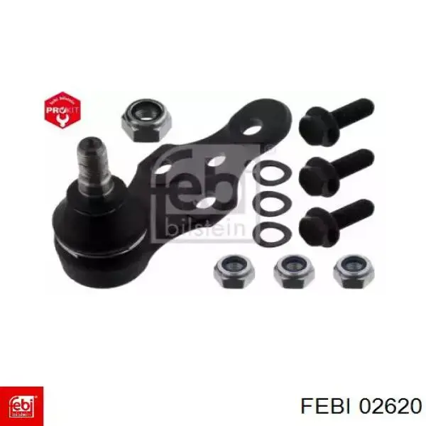 Купити 02620 Febi Кульова опора, нижня