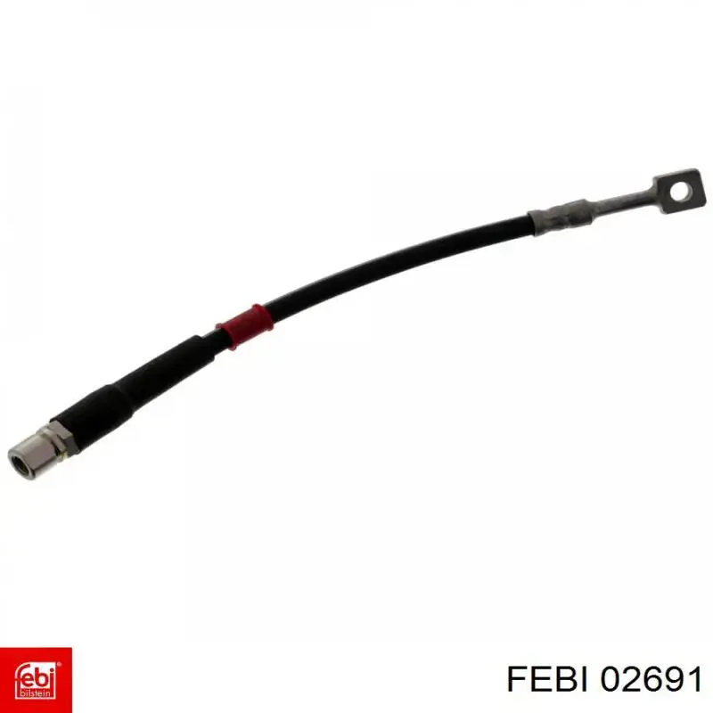 Купити 02691 Febi Шланг гальмівний задній