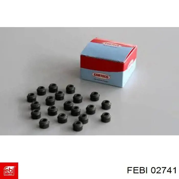 Сальник клапана (маслознімний), впуск/випуск Febi 02741 ціна, від 0.77 USD