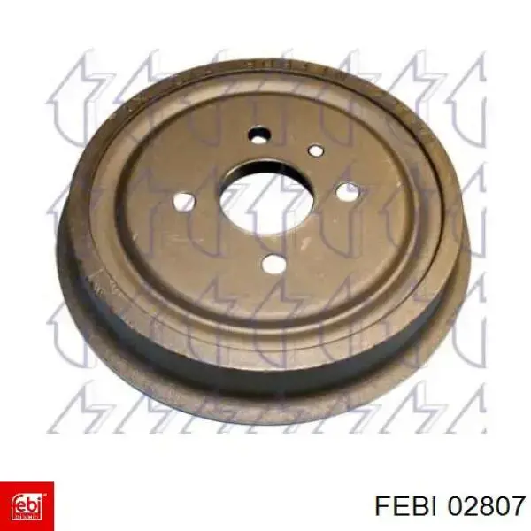 Барабан гальмівний задній Febi 02807