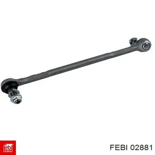Сайлентблок/втулка ресори передньої 02881 Febi