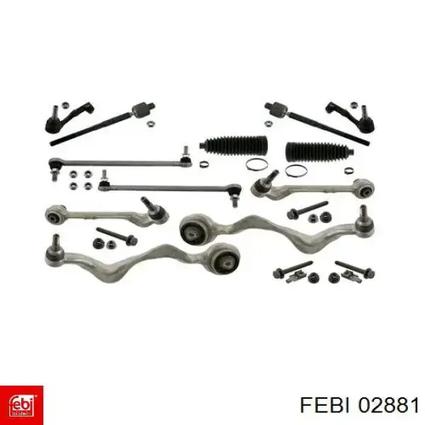 Сайлентблок/втулка ресори передньої Febi 02881