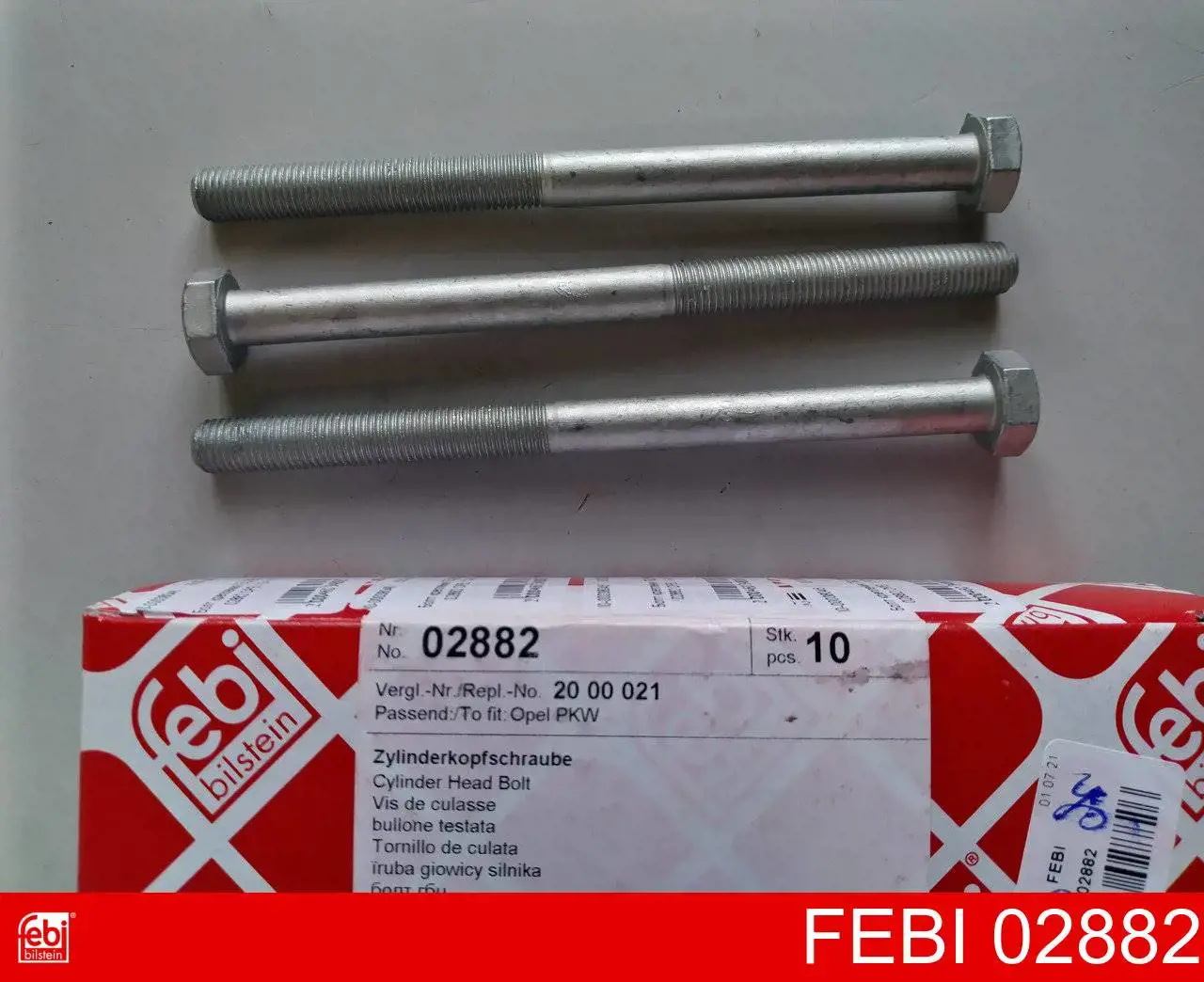 Купити 02882 Febi Болт гбц