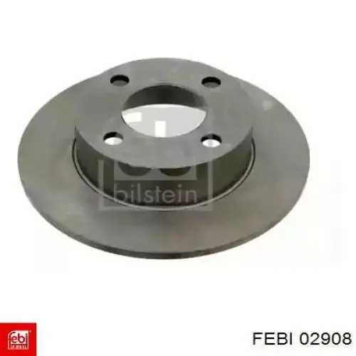 Купити 02908 Febi Диск заднього гальма