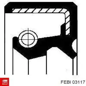 Сальник задньої маточини Febi 03117 ціна, від 1.08 USD