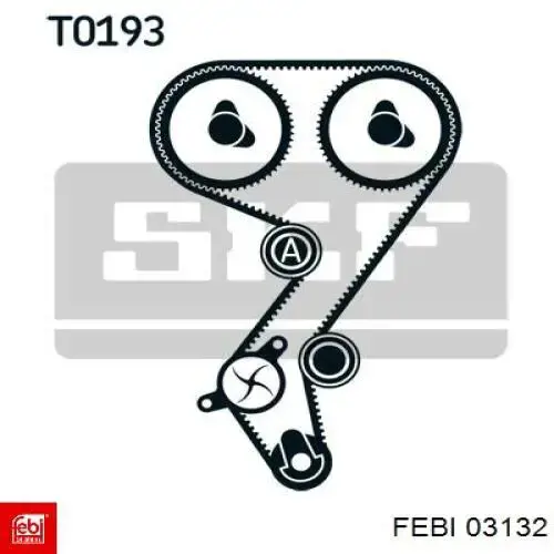 Купити 03132 Febi Накінечник поперечної рульової тяги