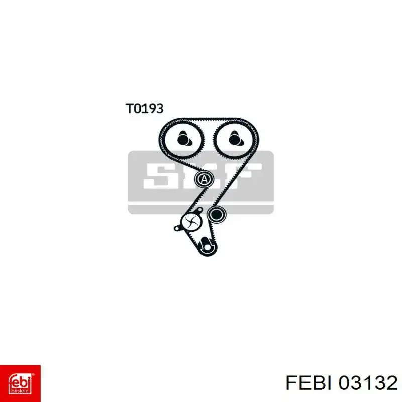 Накінечник поперечної рульової тяги 03132 Febi