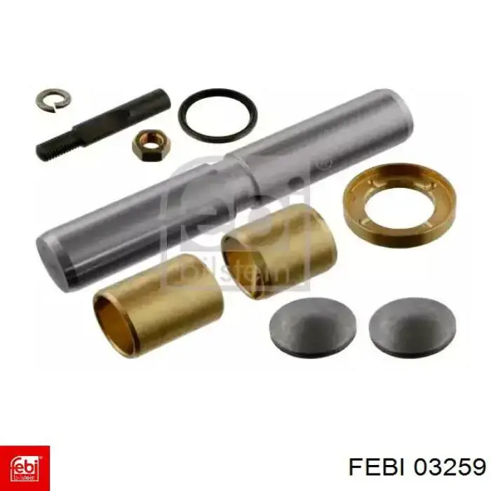 Купити 03259 Febi Шворінь колеса