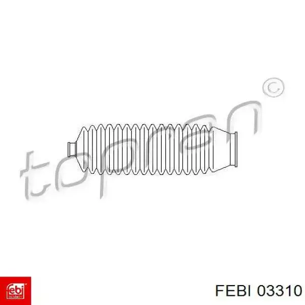 Пильник рульової тяги Febi 03310 ціна, від 4.05 USD