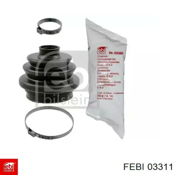 Купити 03311 Febi Пильник ШРУСа зовнішній, задньої піввісі