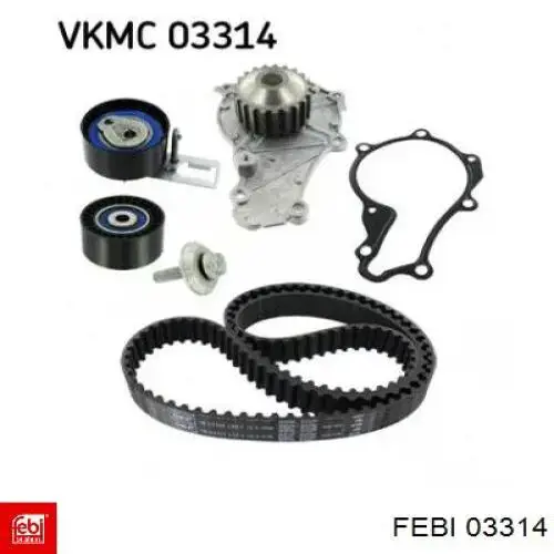 Купити 03314 Febi Пильник гранати внутрішній задній