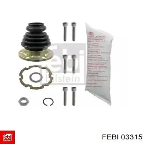 Пильник гранати внутрішній, правий Febi 03315