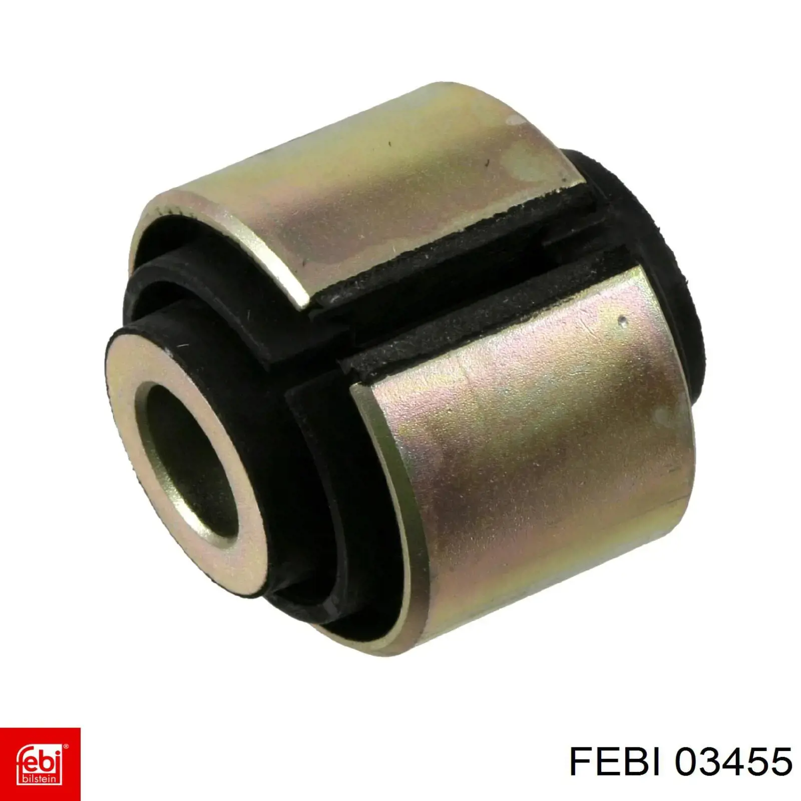 03455 Febi Сайлентблок стабілізатора, заднього