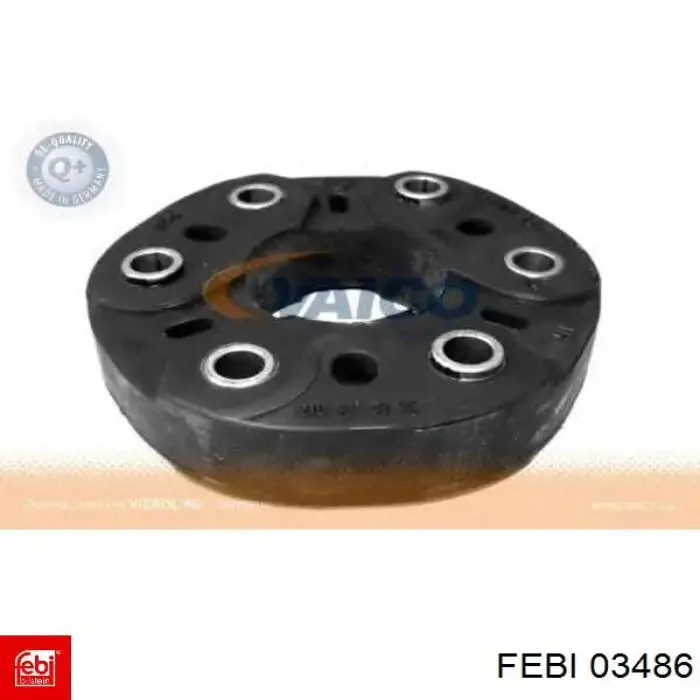 Купити 03486 Febi Муфта кардана еластична, перед./зад.