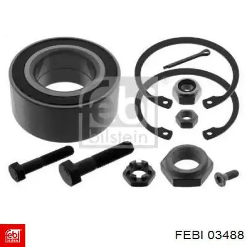 Купити 03488 Febi Підшипник ступиці передньої