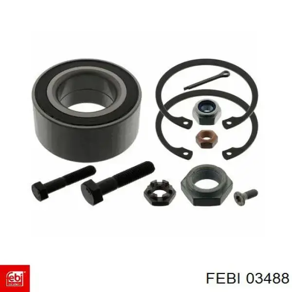 Підшипник ступиці 03488 Febi