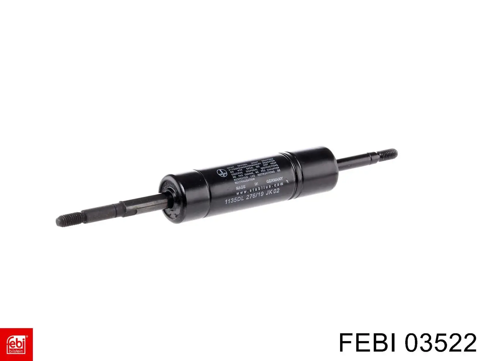 Амортизатор двигуна, демпфер Febi 03522 ціна, від 35.40 USD