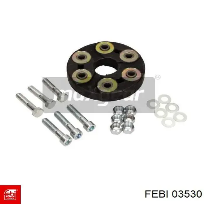 Муфта кардана еластична, перед./зад. на Mercedes S  W140