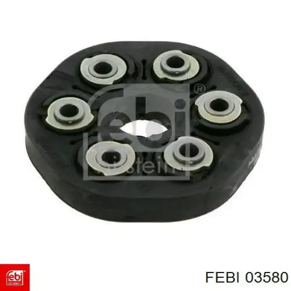 Купити 03580 Febi Гумова муфта кардана