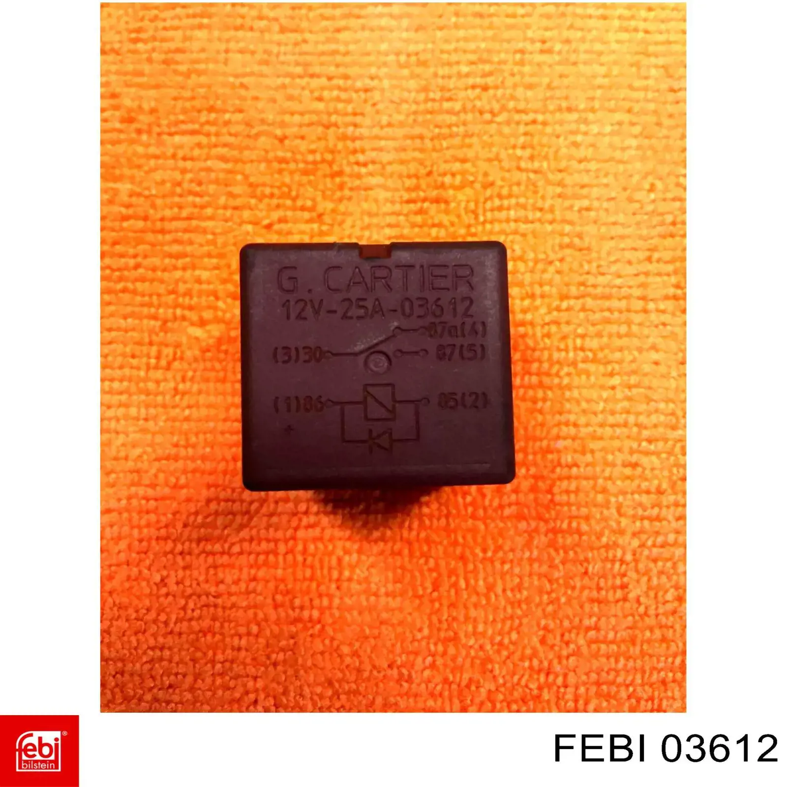 Кульова опора, нижня, права Febi 03612 ціна, від 11.26 USD