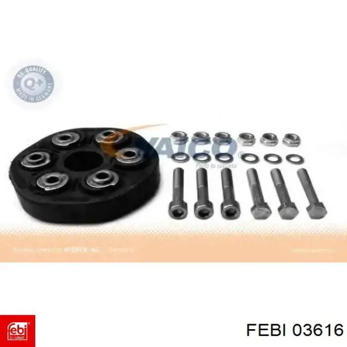 Муфта еластична карданного вала Febi 03616 ціна, від 61.93 USD