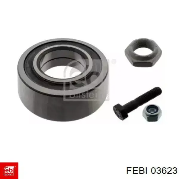 Підшипник маточини зовнішній, передньої/задньої Febi 03623 ціна, від 13.79 USD