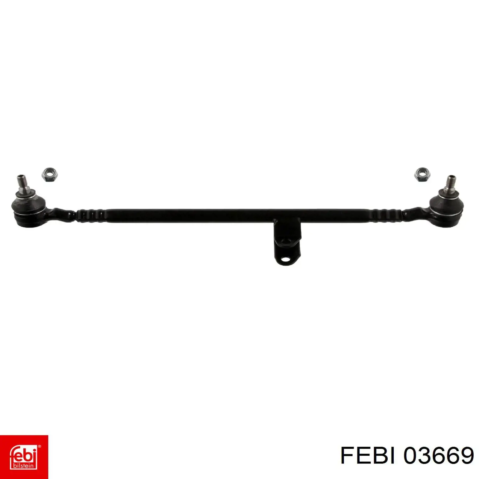 Тяга рульова центральна Febi 03669 ціна, від 28.17 USD