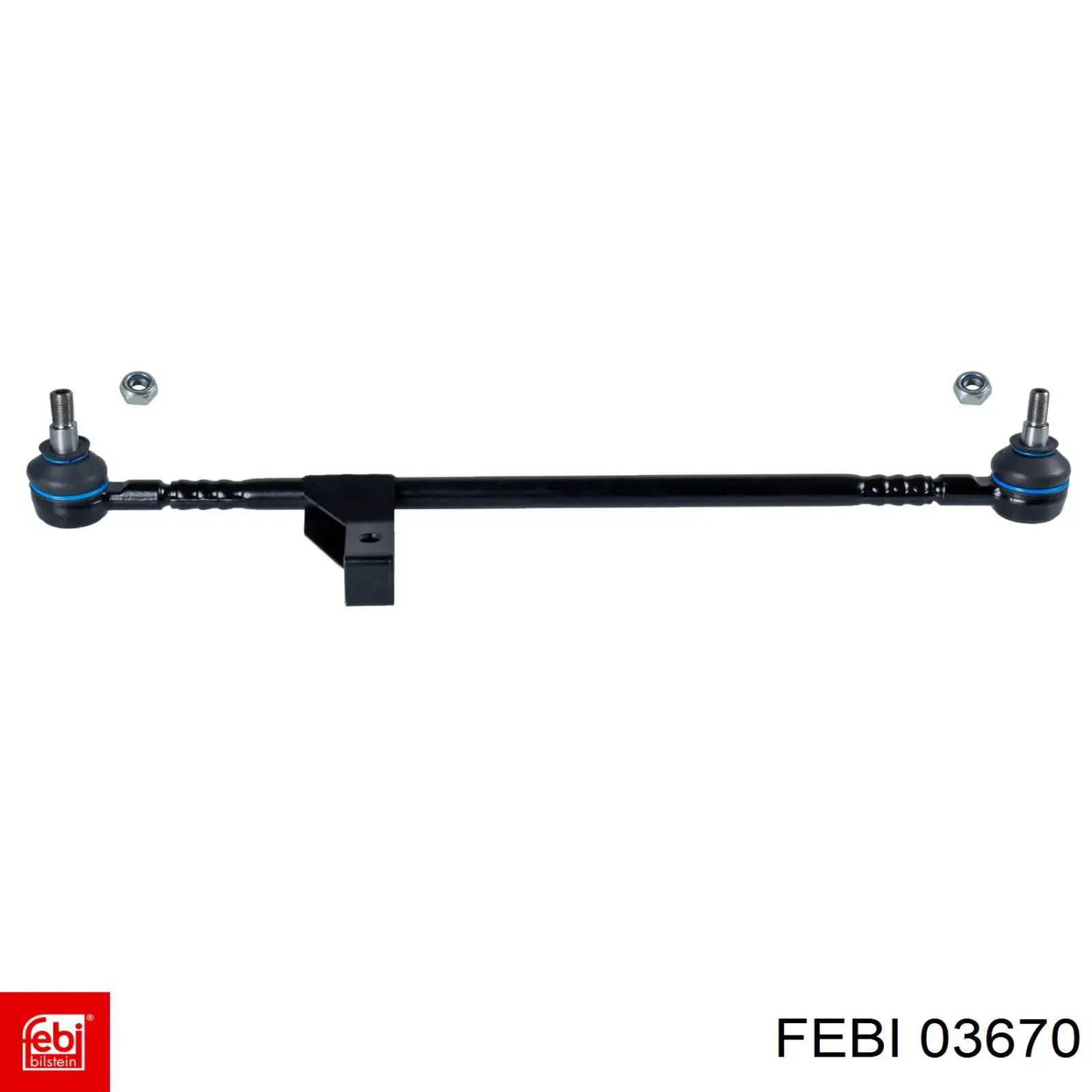 Тяга рульова центральна Febi 03670 ціна, від 28.10 USD