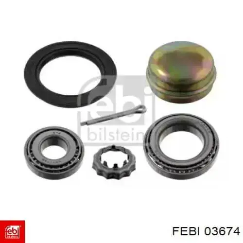Підшипник маточини задньої Febi 03674 ціна, від 7.15 USD