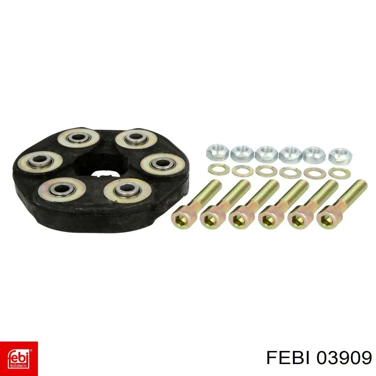 Муфта кардана еластична, перед./зад. Febi 03909 ціна, від 36.56 USD