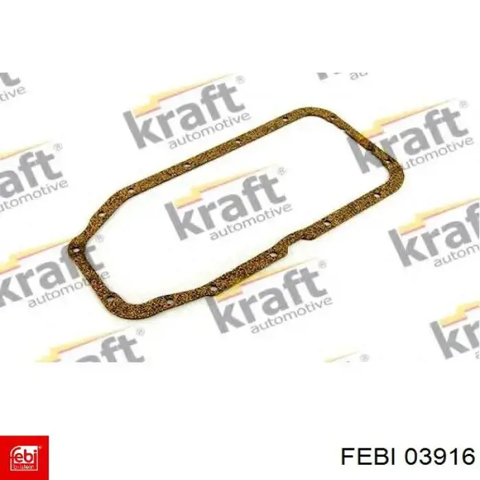 03916 Febi Прокладка піддону картера двигуна