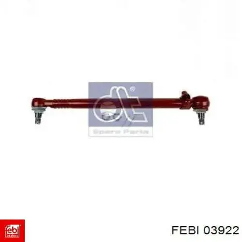 Тяга рульова поздовжня, передньої підвіски 03922 Febi